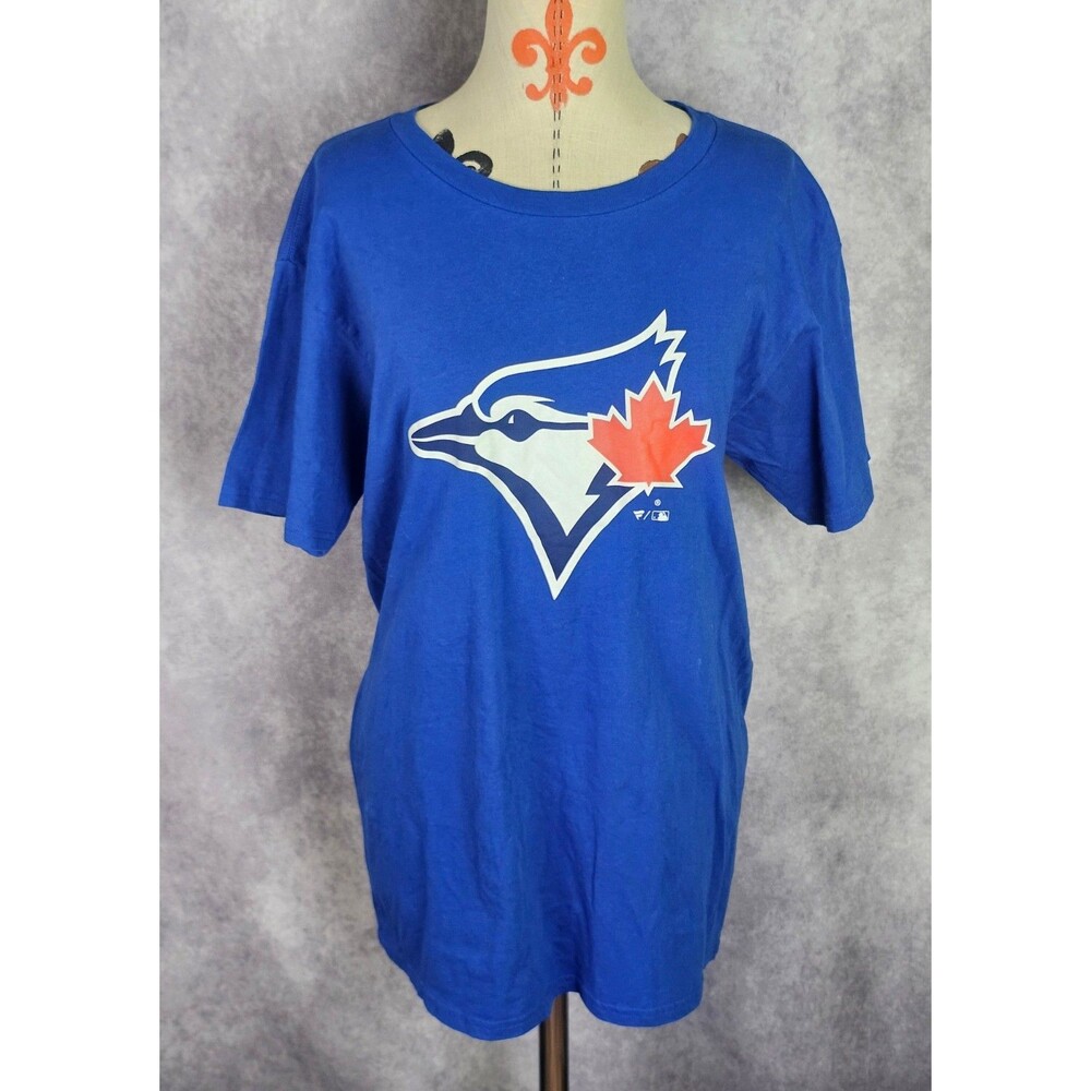 Fanatics Toronto Blue Jays T-Shirt Men’s L Blue MLB Graphic Tee